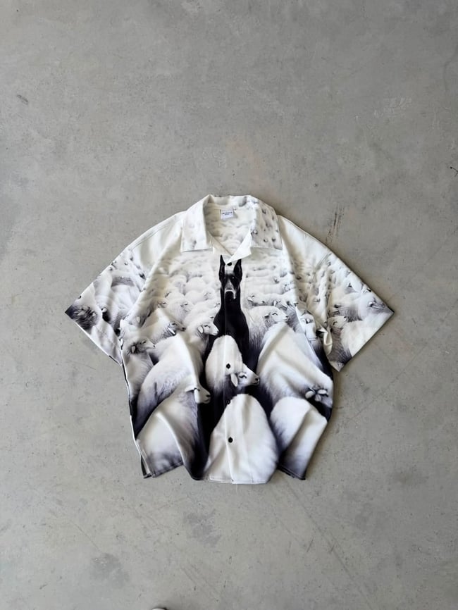 LONELY DOG Oversize Shirt