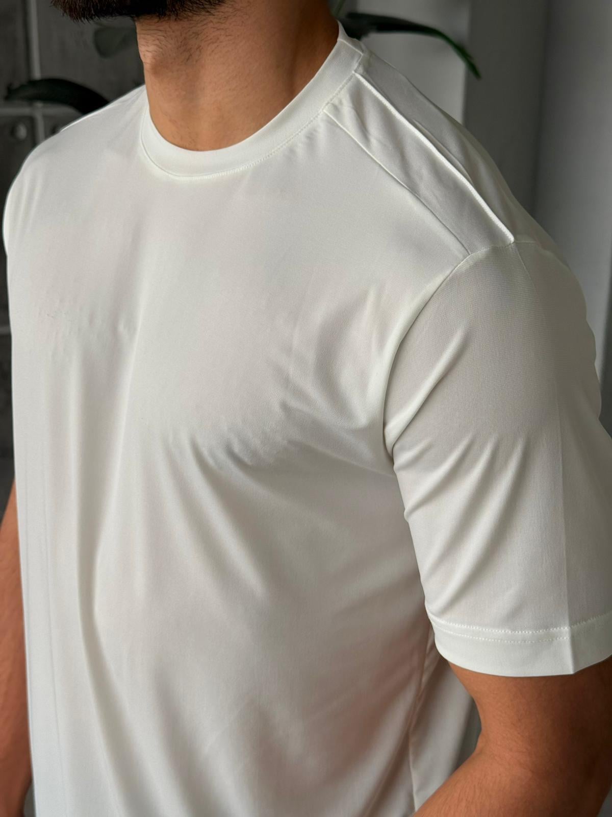 T-shirt Modal Basic - White| TST.013