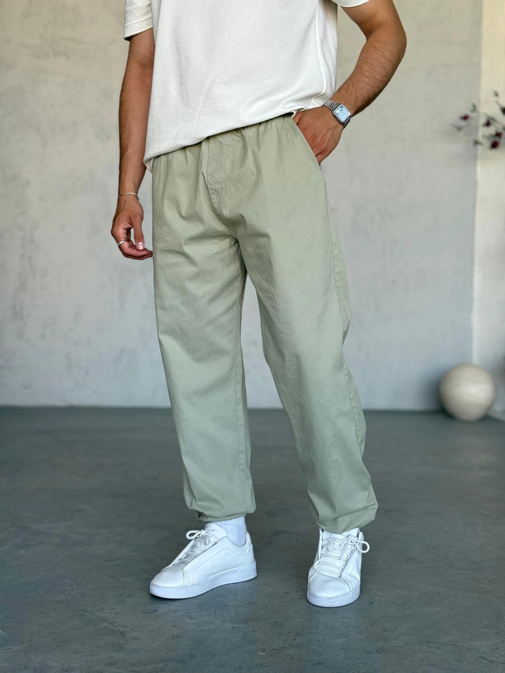 Gabardine Pants - Mint | Pnt.013
