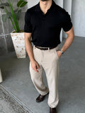 Polo Knit – Black | TST.019