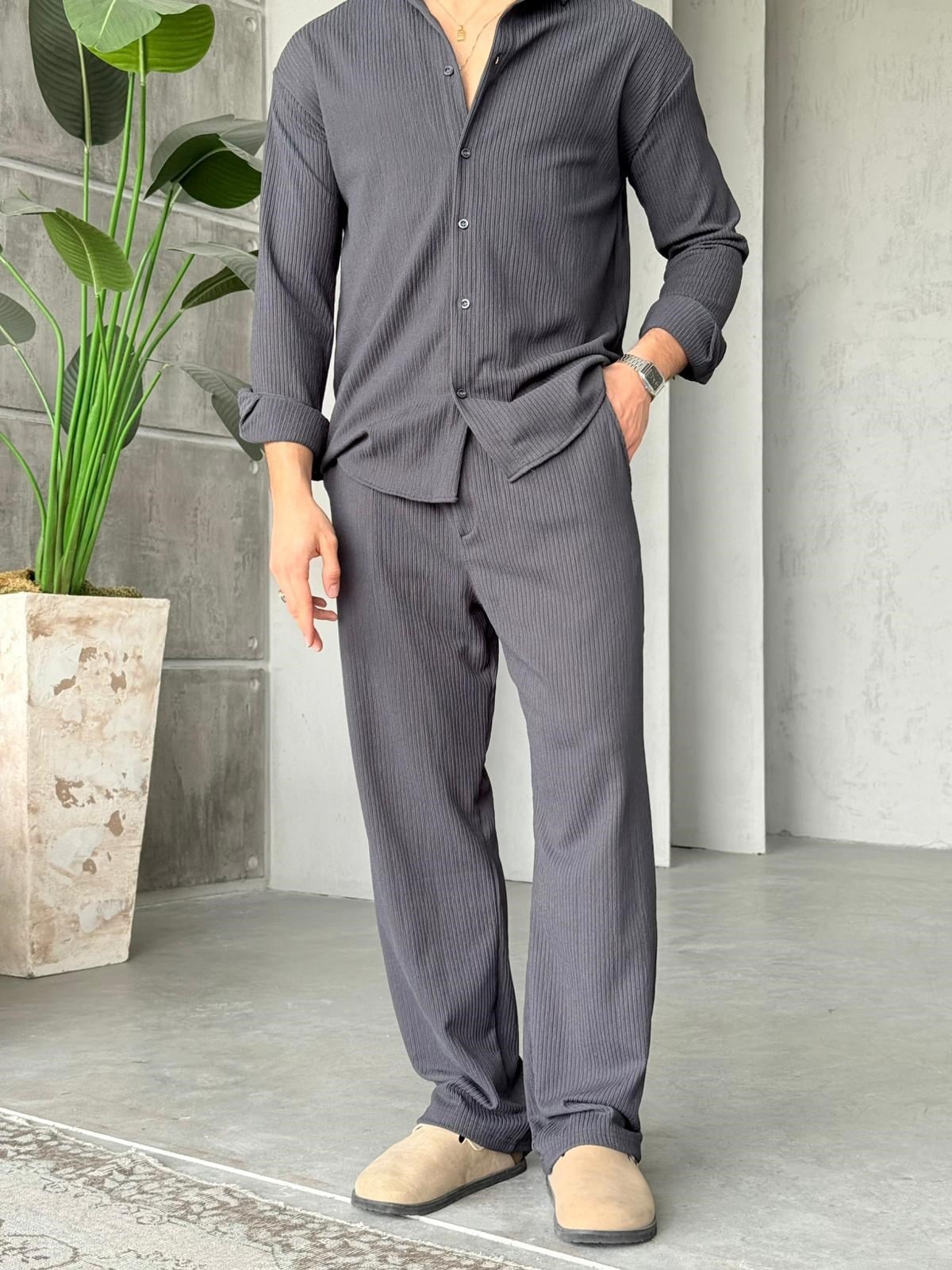 Ottoman Set - Smoky Grey | Set.06