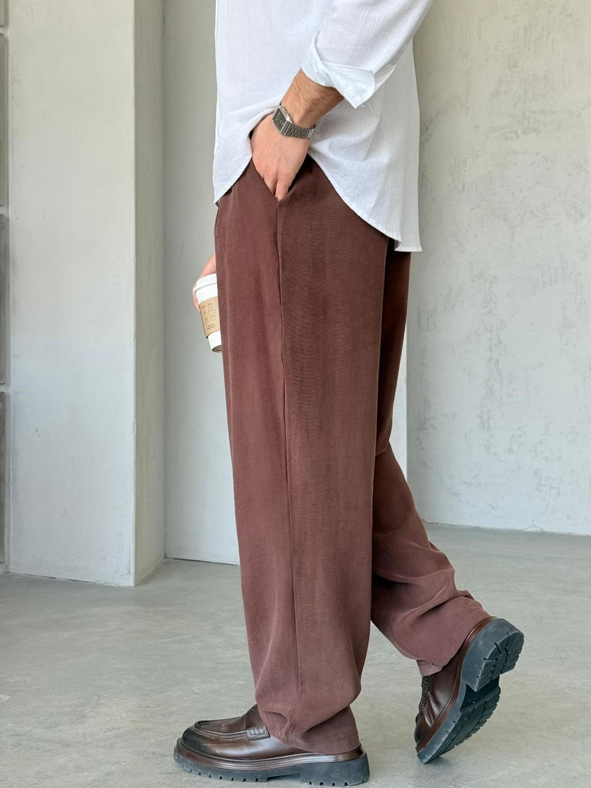Tense Jogger Pants – Brown | PNT.02