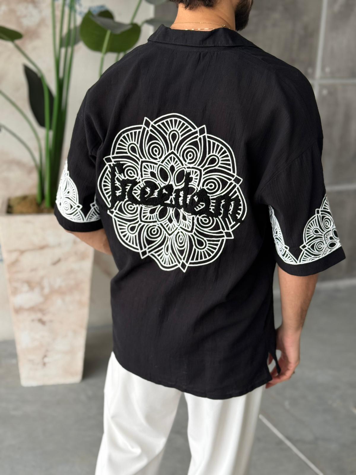 Oversize Shirt 2T - Black | GML.013