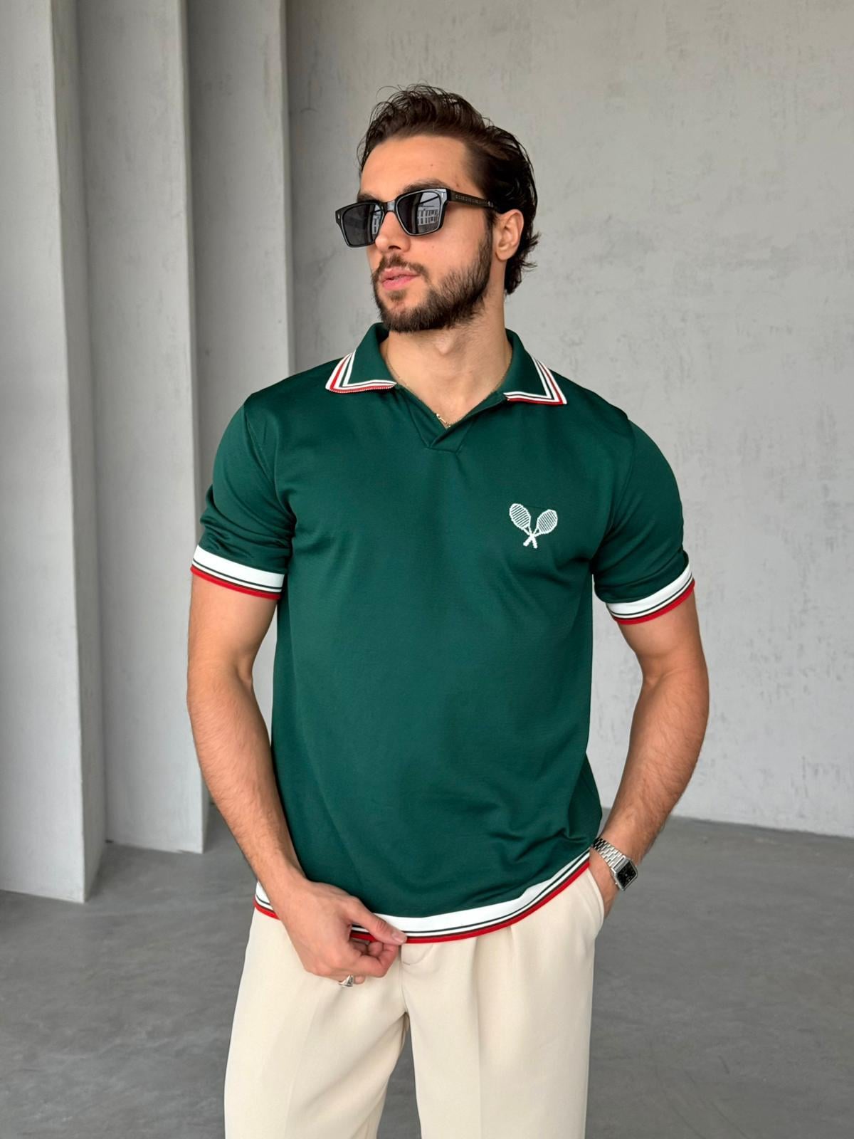 T-shirt Tennis - Green | TST.03