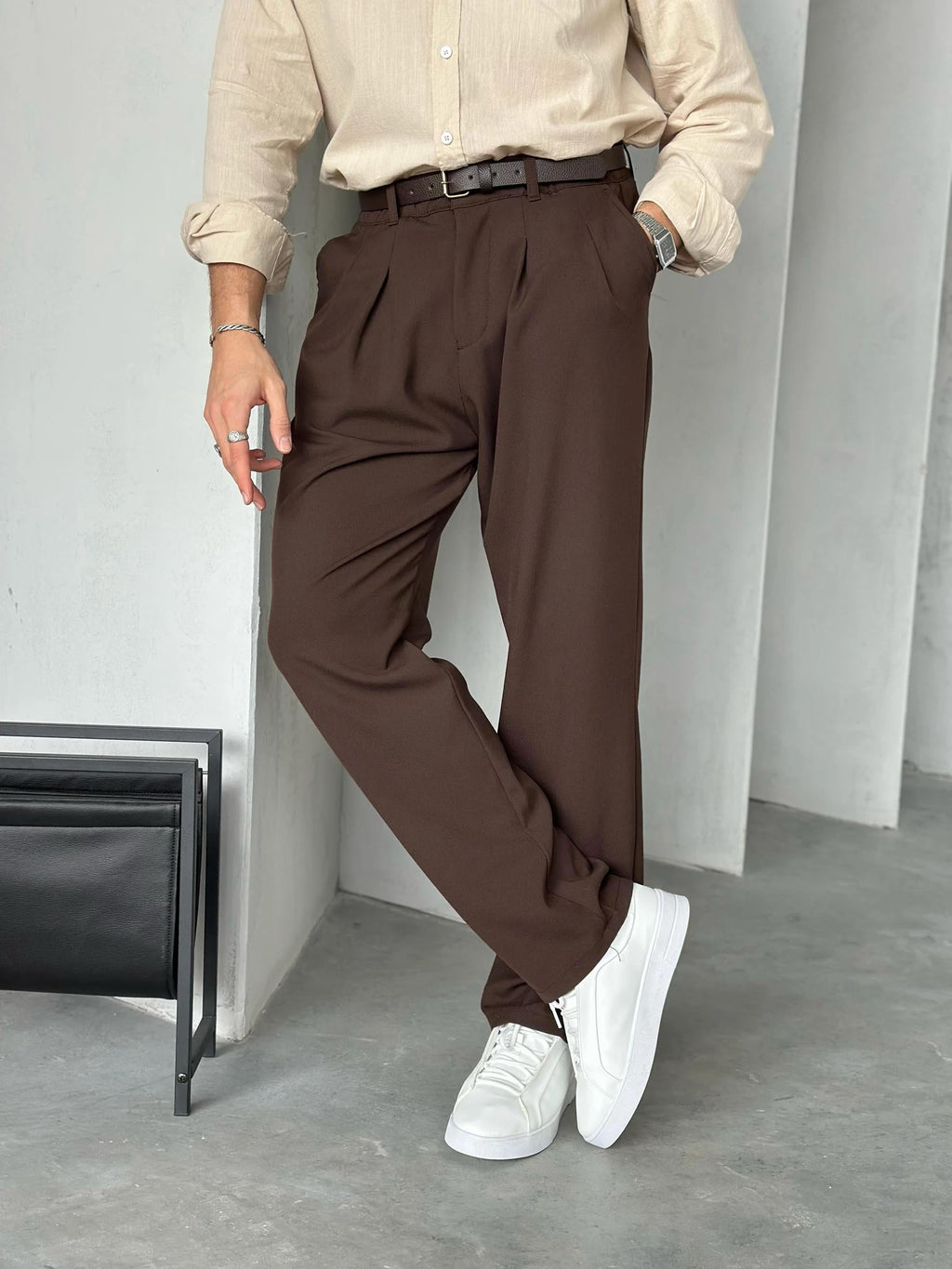 Pantolona Baggy Brown | SL01