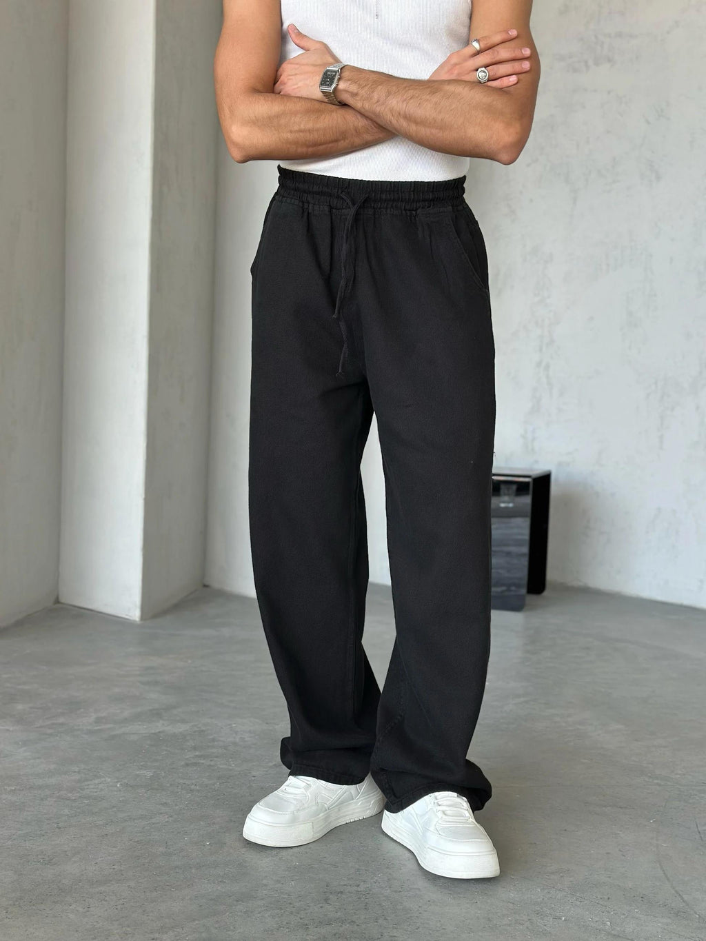 Pantolona Baggy Black