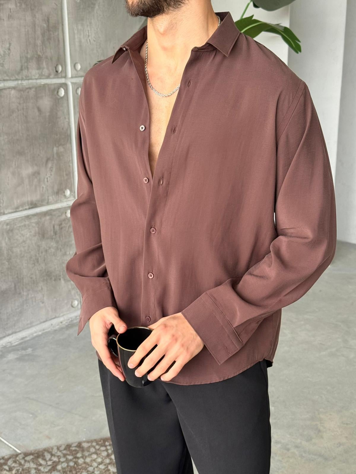 Modal Basic Shirt - Brown | GML.011