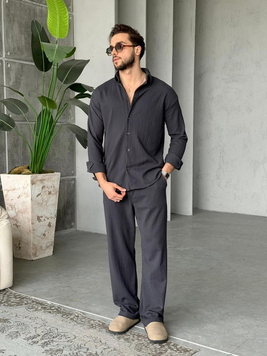 Ottoman Set - Smoky Grey | Set.06