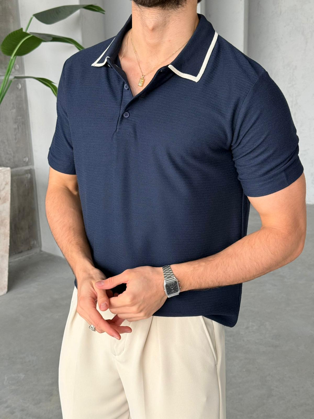 T-shirt Polo - Blue | TST.04