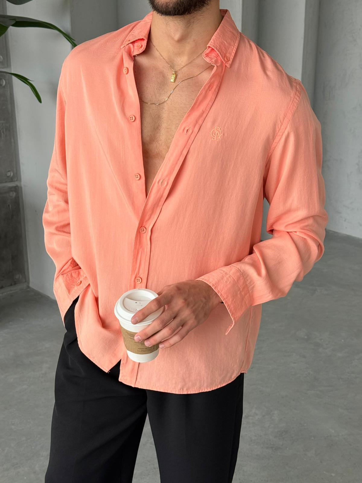 Tensel Shirt - Salmon | GML.010