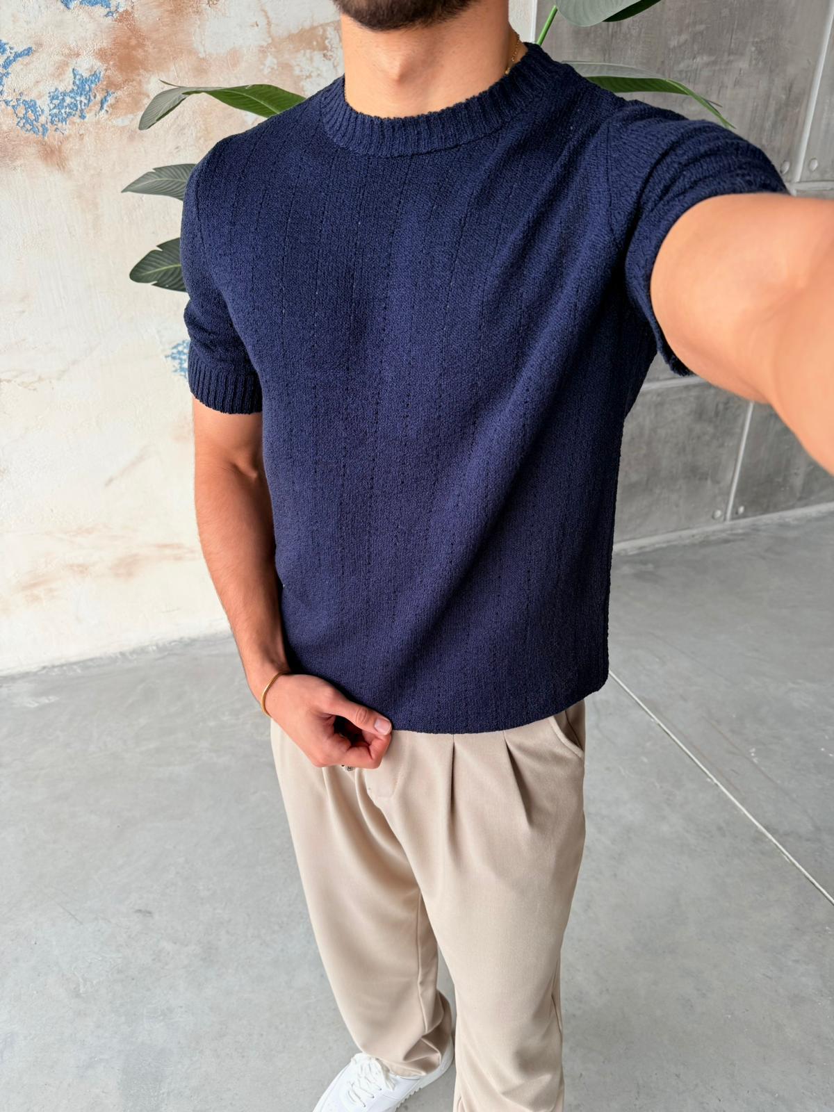 Pattern Knit – Black | TST.018