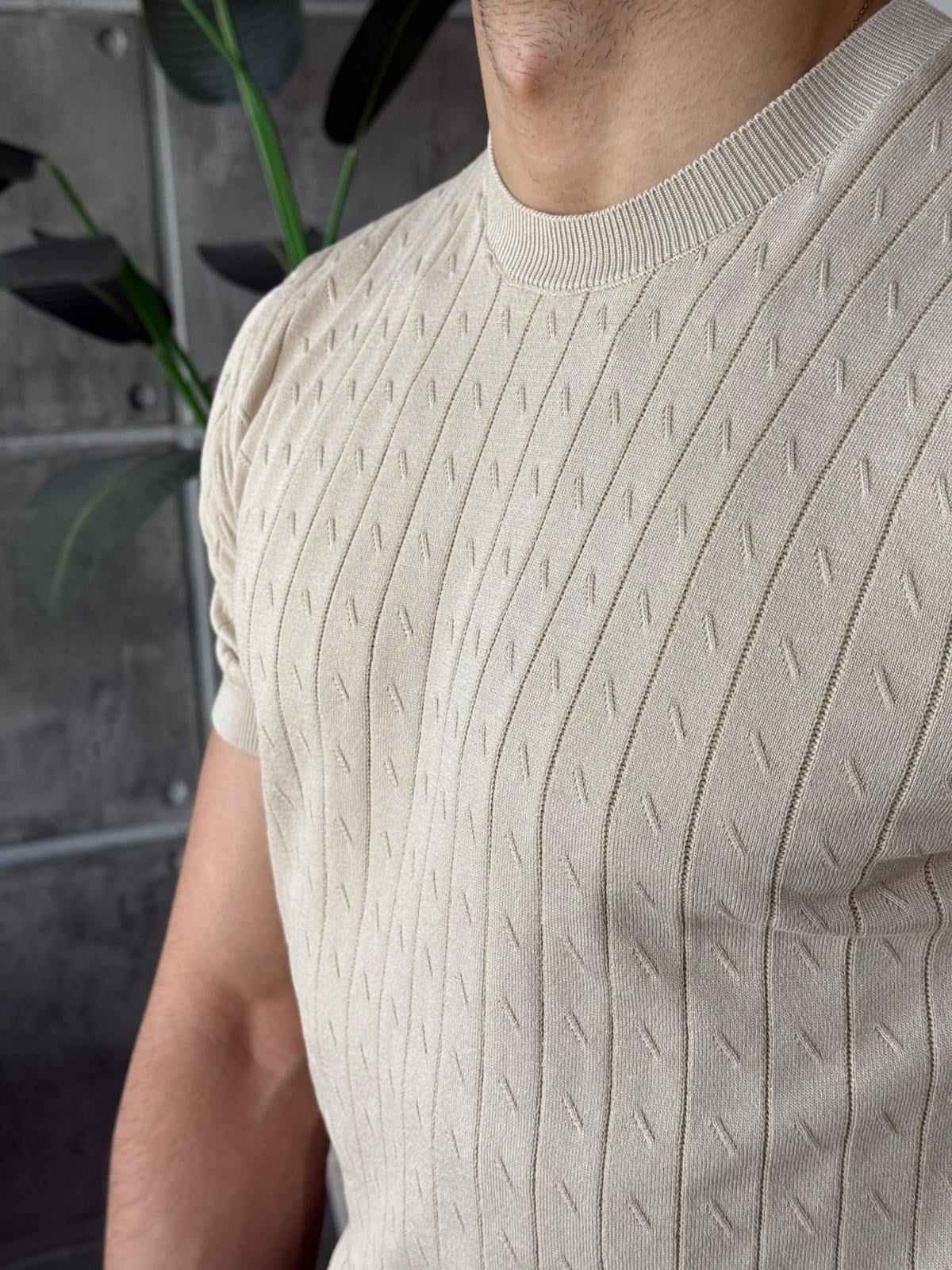 Pattern Knit - Cream | TST.020