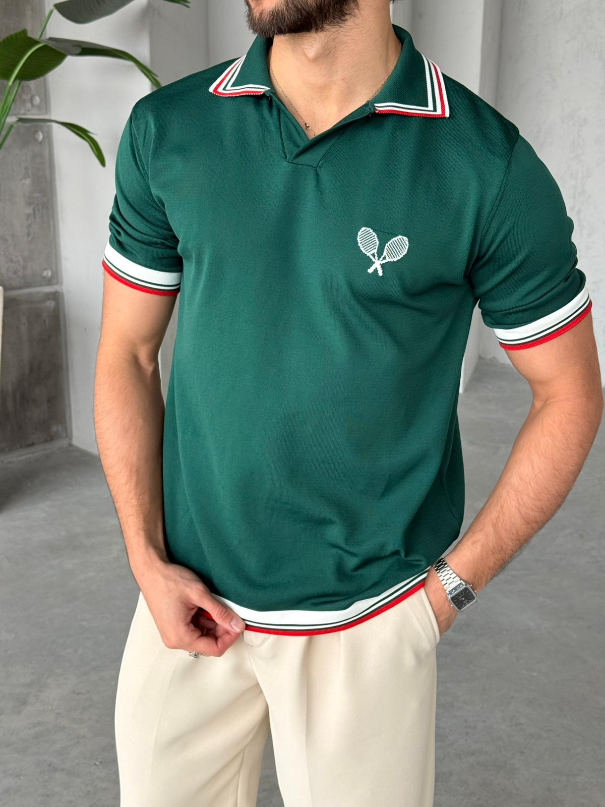 T-shirt Tennis - Green | TST.03