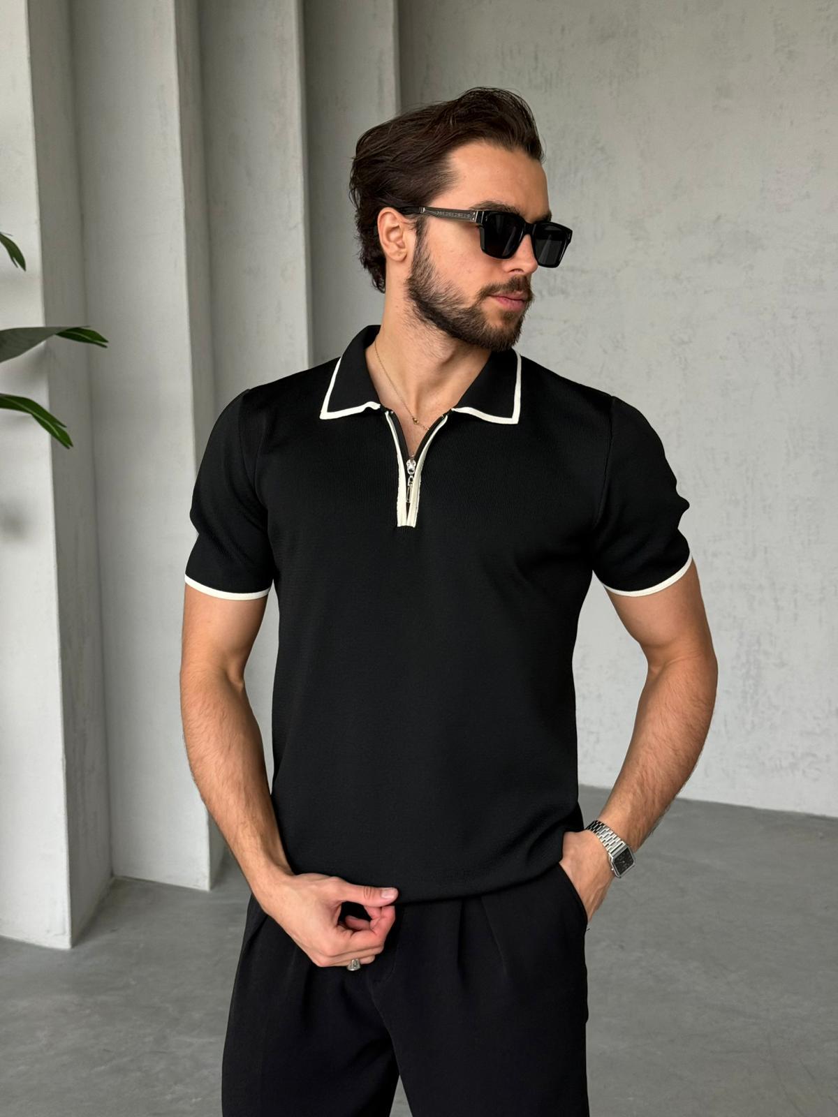 T-Shirt Elegant - Black | TST.05