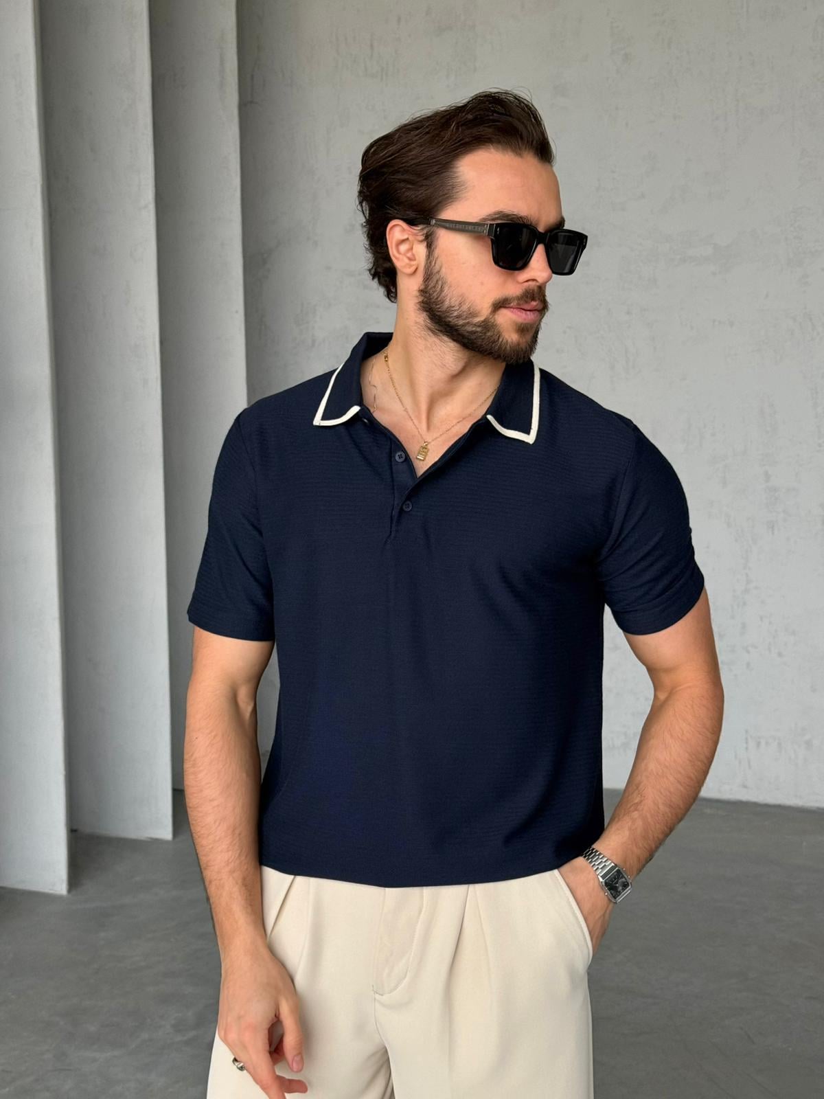 T-shirt Polo - Blue | TST.04