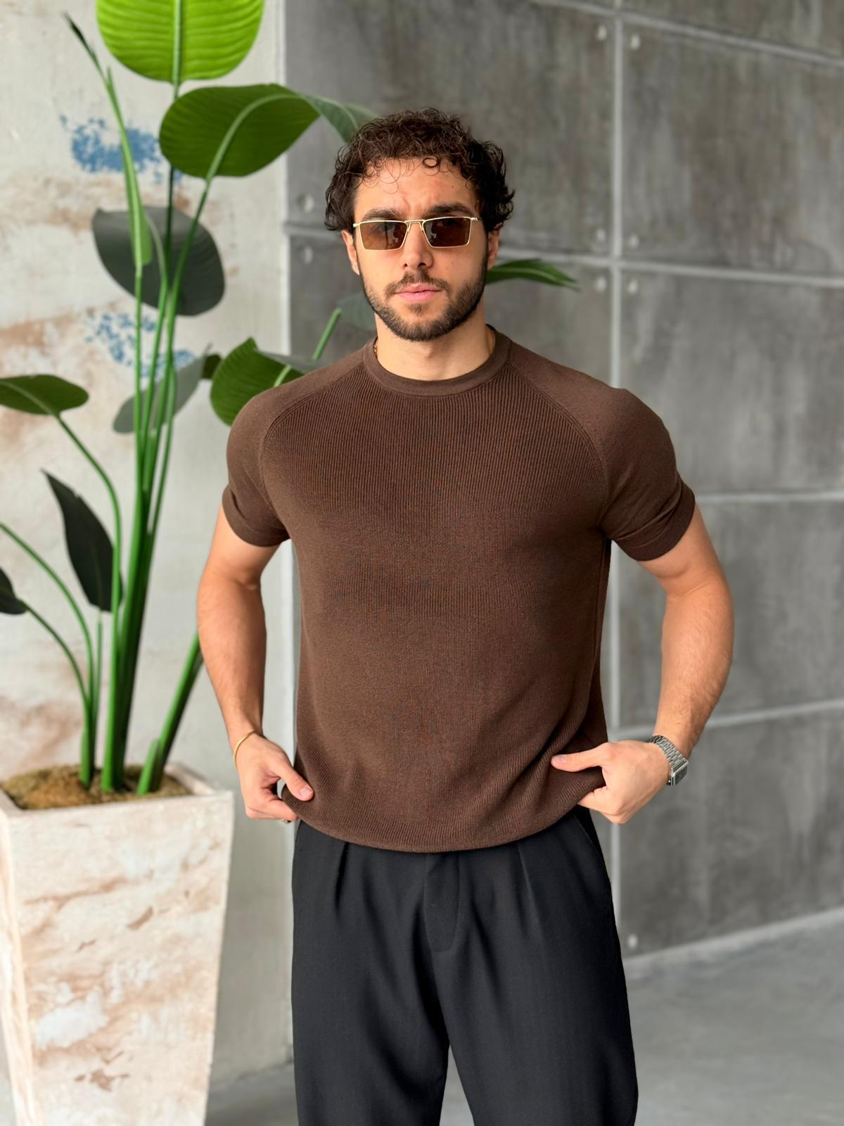 Reglan Knit Brown | Tst.026
