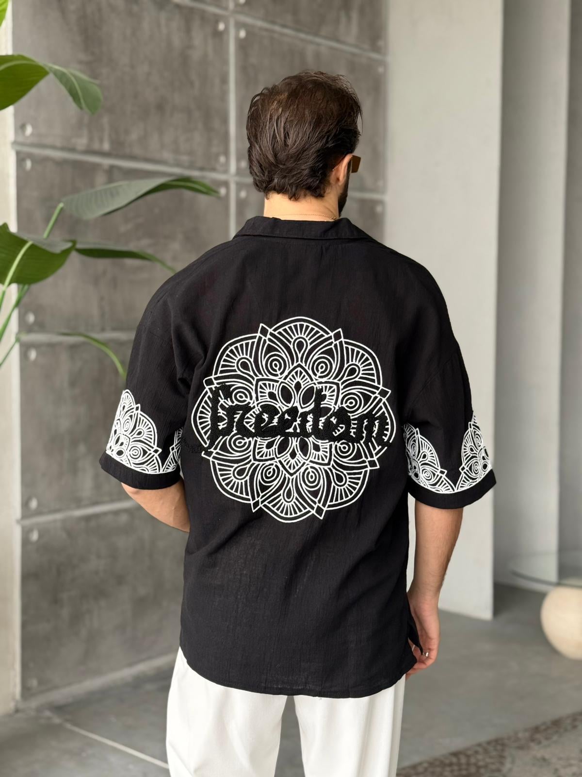 Oversize Shirt 2T - Black | GML.013