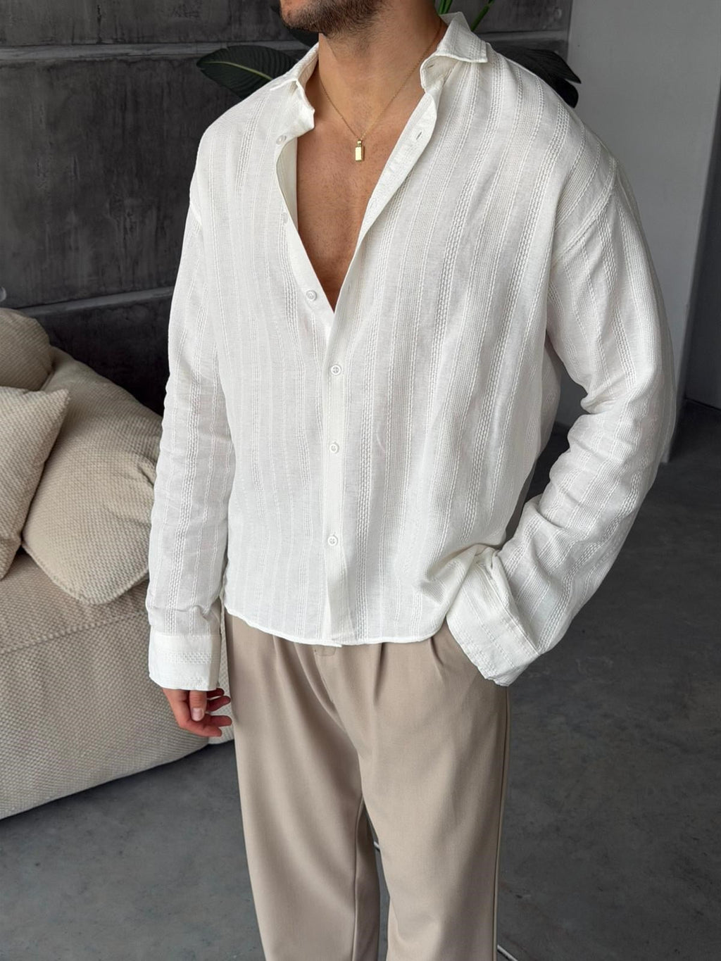 Shirt White | SL06