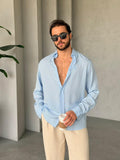 Tensel Shirt - Baby Blue | GML.010