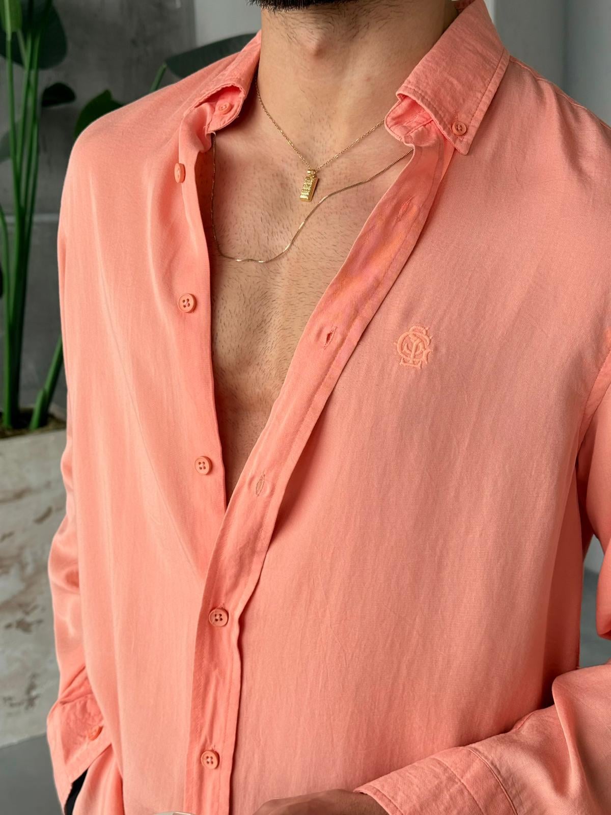 Tensel Shirt - Salmon | GML.010