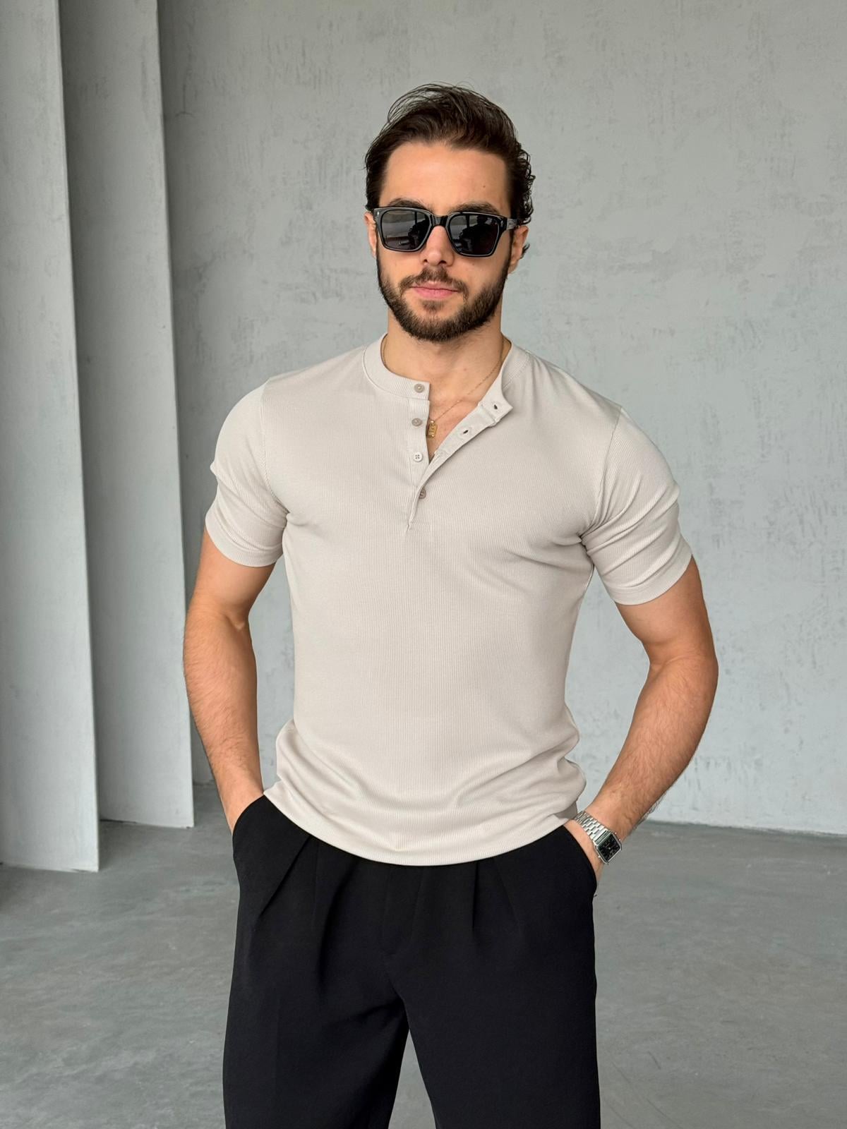 T-Shirt Hanley - Krem | TST.02