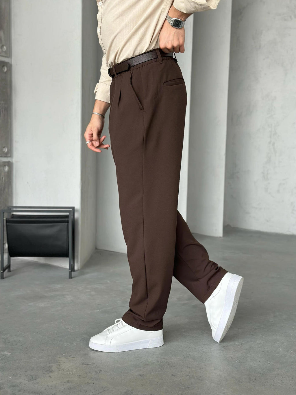 Pantolona Baggy Brown | SL01