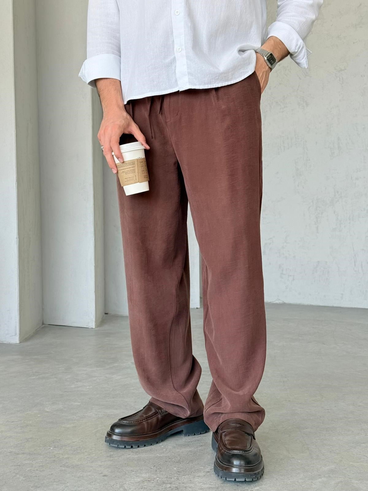 Tense Jogger Pants – Brown | PNT.02