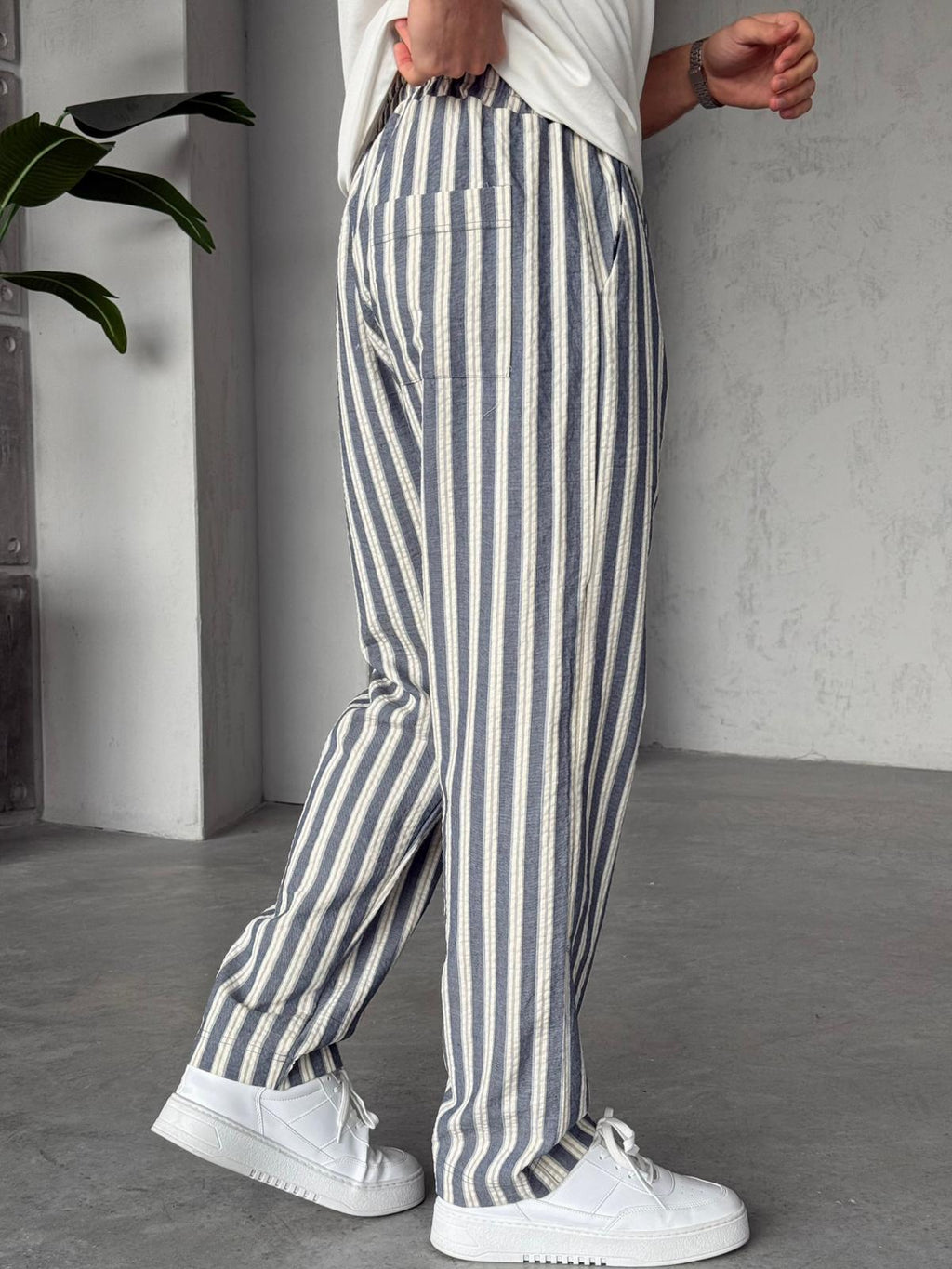 Striped Jogger Pants | PNT.08