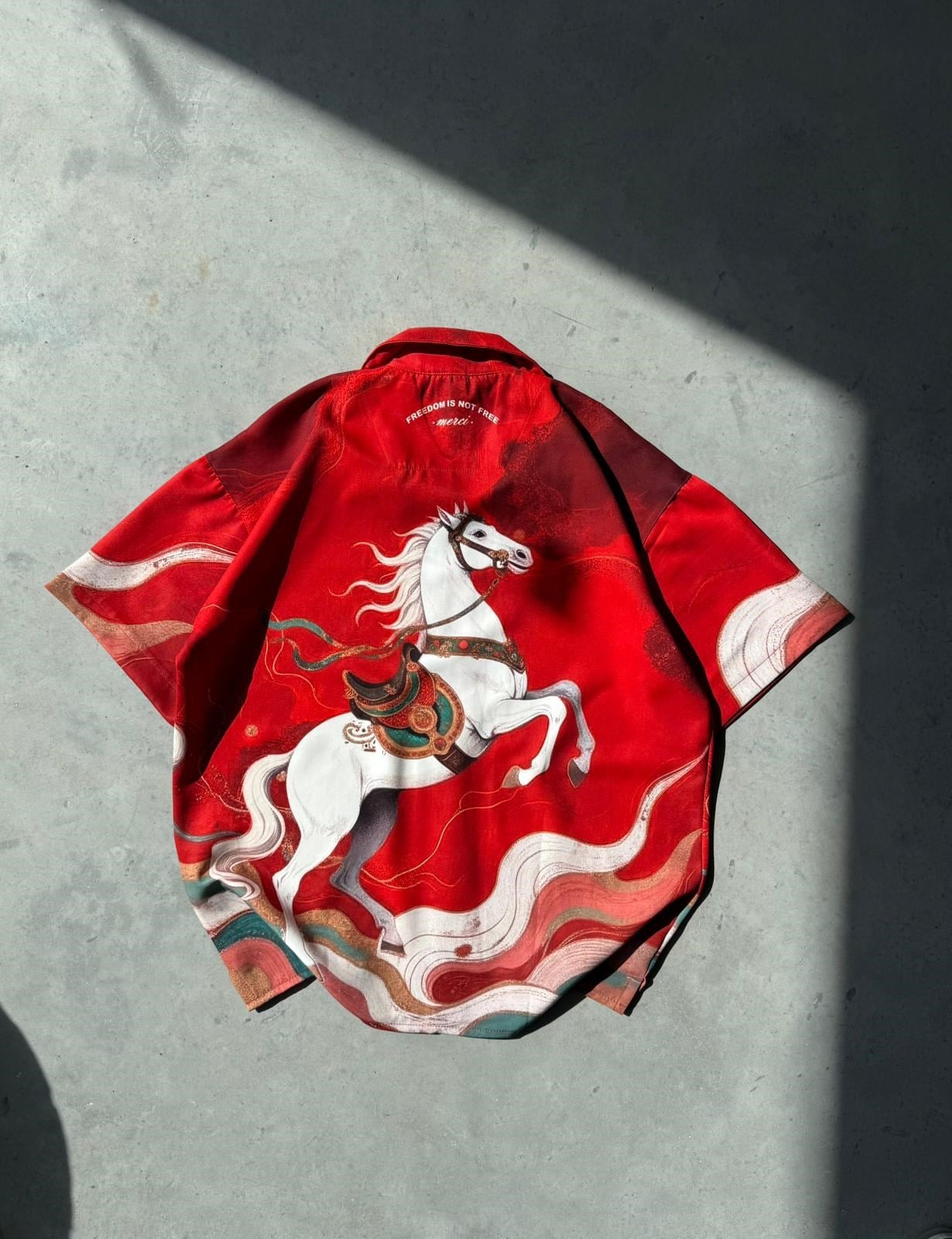 Oversized Patterned Hürrem Shirt