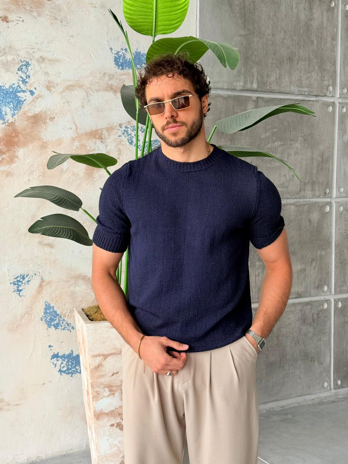 Pattern Knit – Black | TST.018