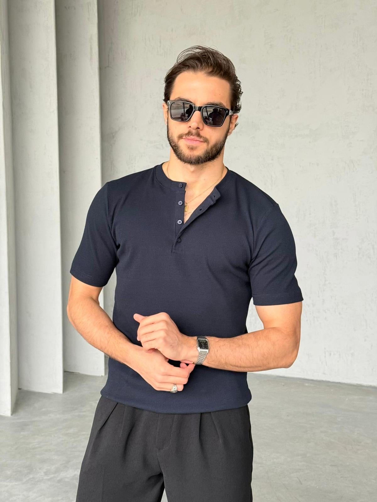 T-shirt Hanley - Blue | TST.02