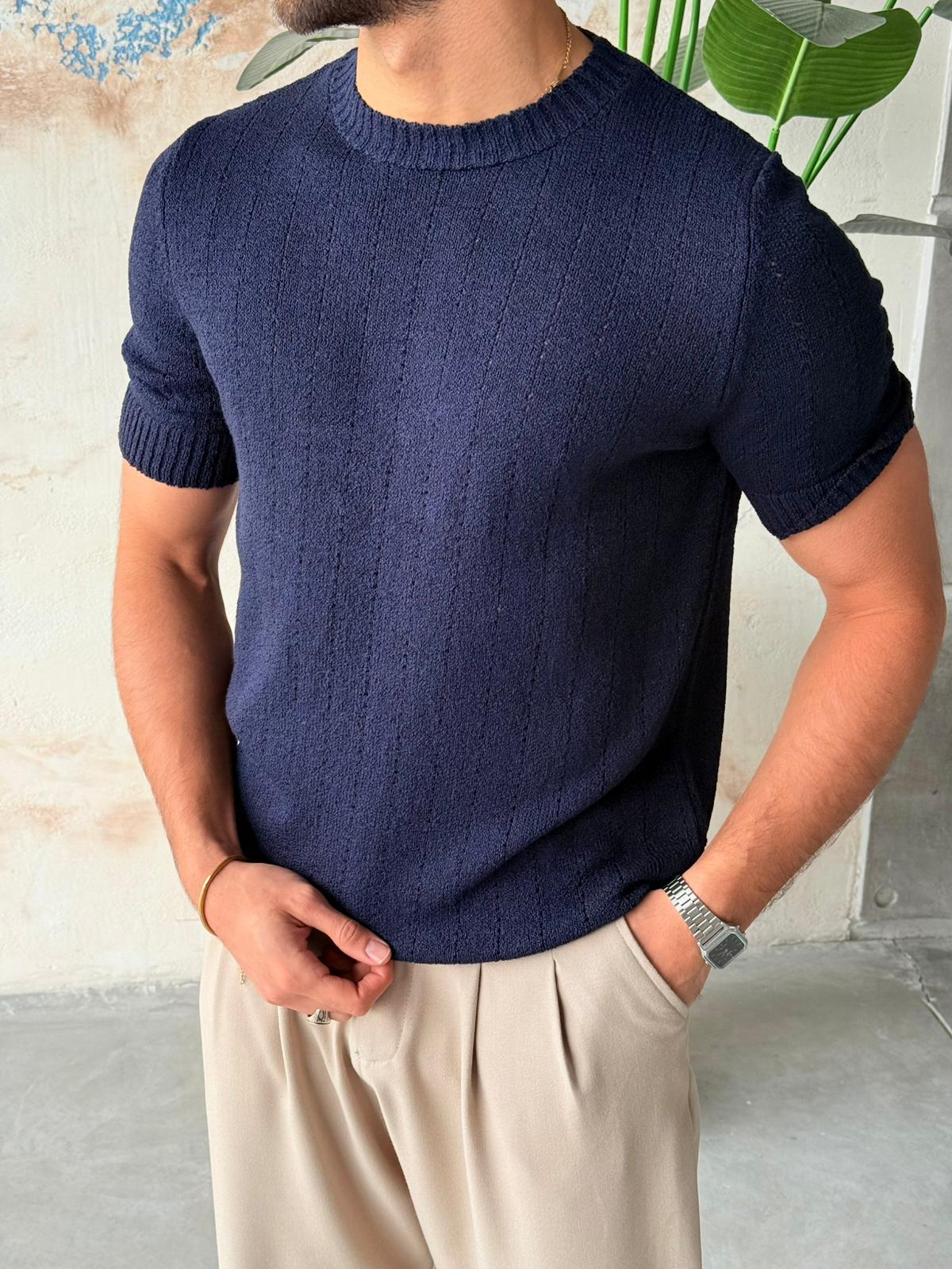 Pattern Knit – Black | TST.018