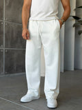 White Scuba Baggy Tracksuit - White