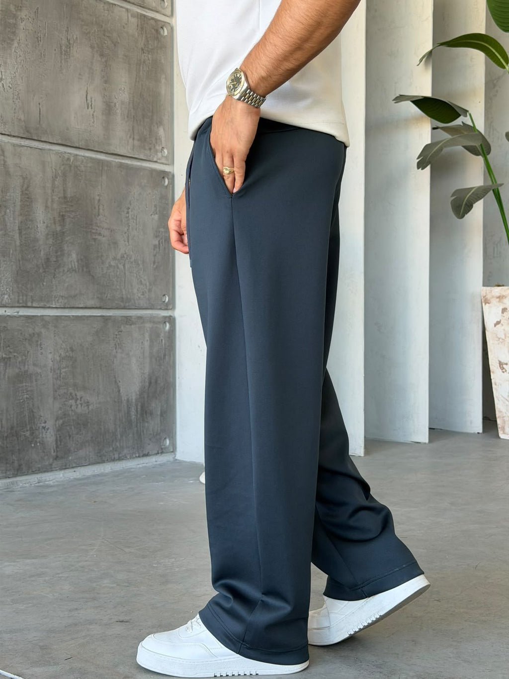 Scuba Baggy Tracksuit - Indigo