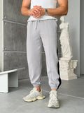 Double Face Striped Tracksuit – ICE GREY
