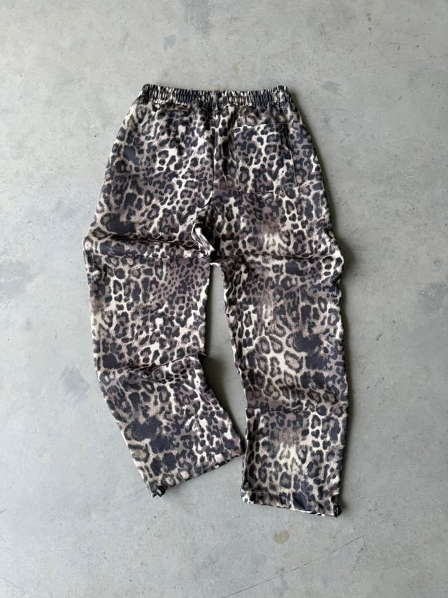 Leopard Pattern Jogger Pants