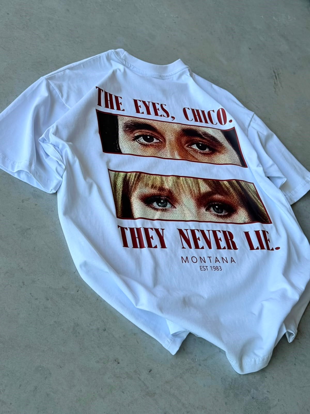 TONY shirt oversize - WHITE