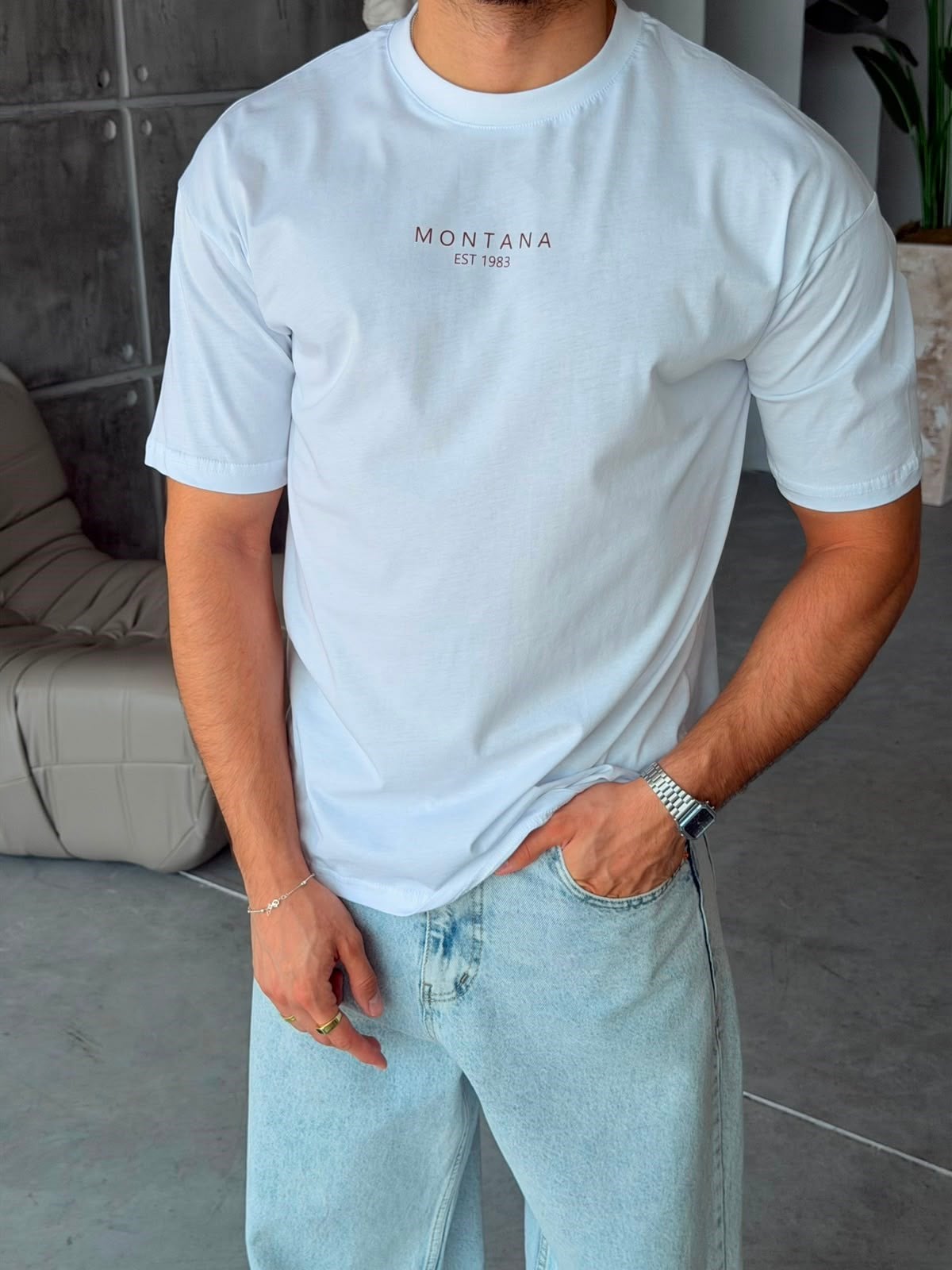 TONY shirt oversize - WHITE