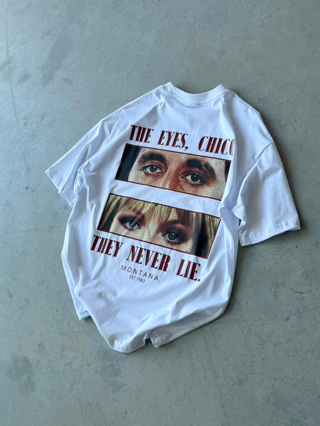 TONY shirt oversize - WHITE