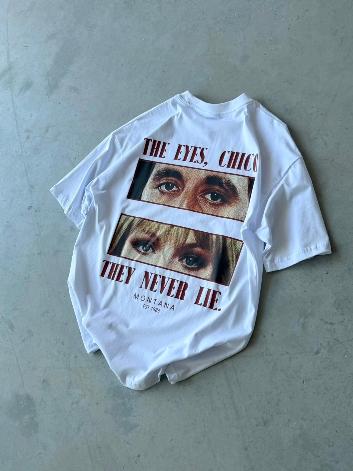 TONY shirt oversize - WHITE