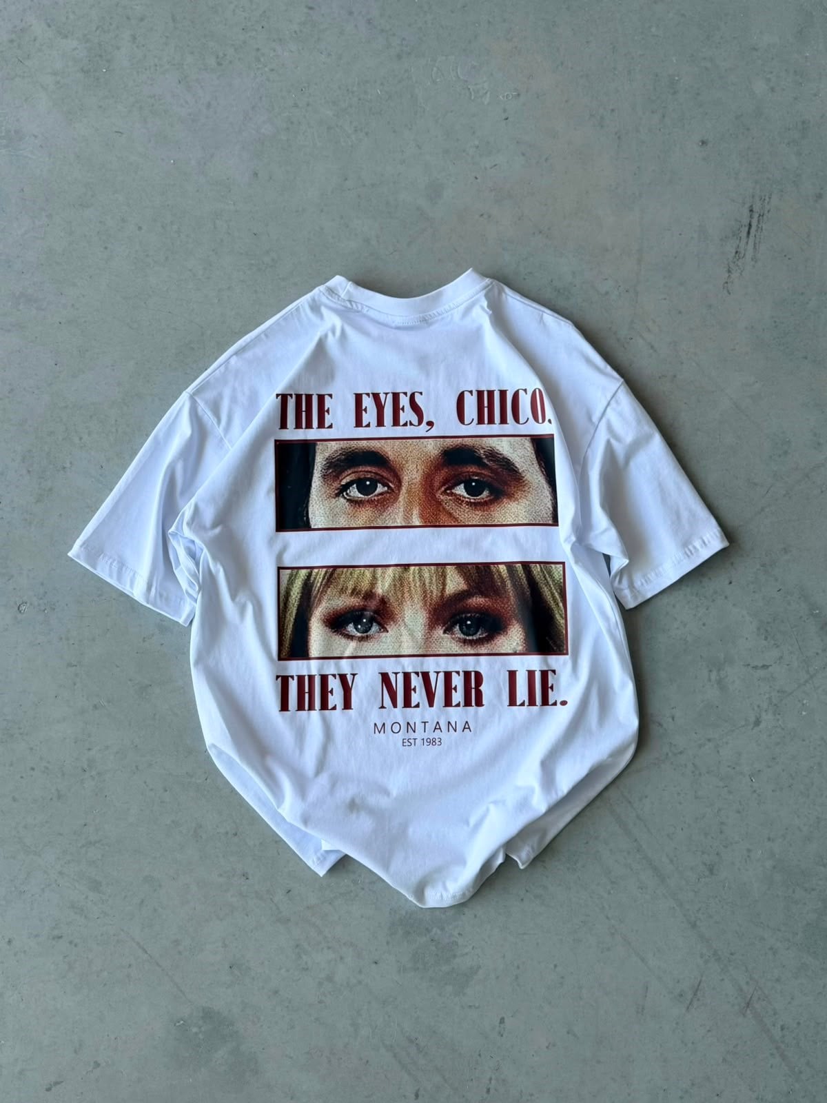 TONY shirt oversize - WHITE