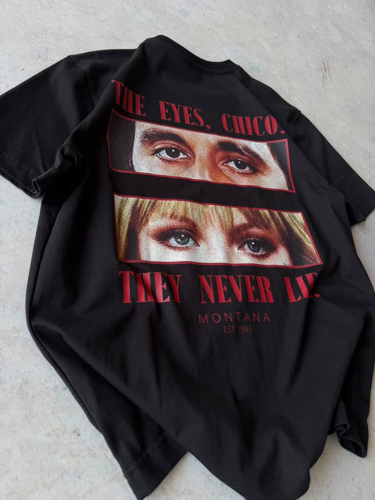 TONY oversize Shirt - Black